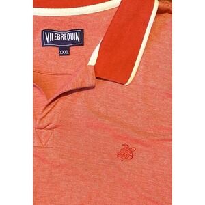 Vilebrequin Pique Polo Shirt Mens 3XL Organic Cotton Short Sleeve